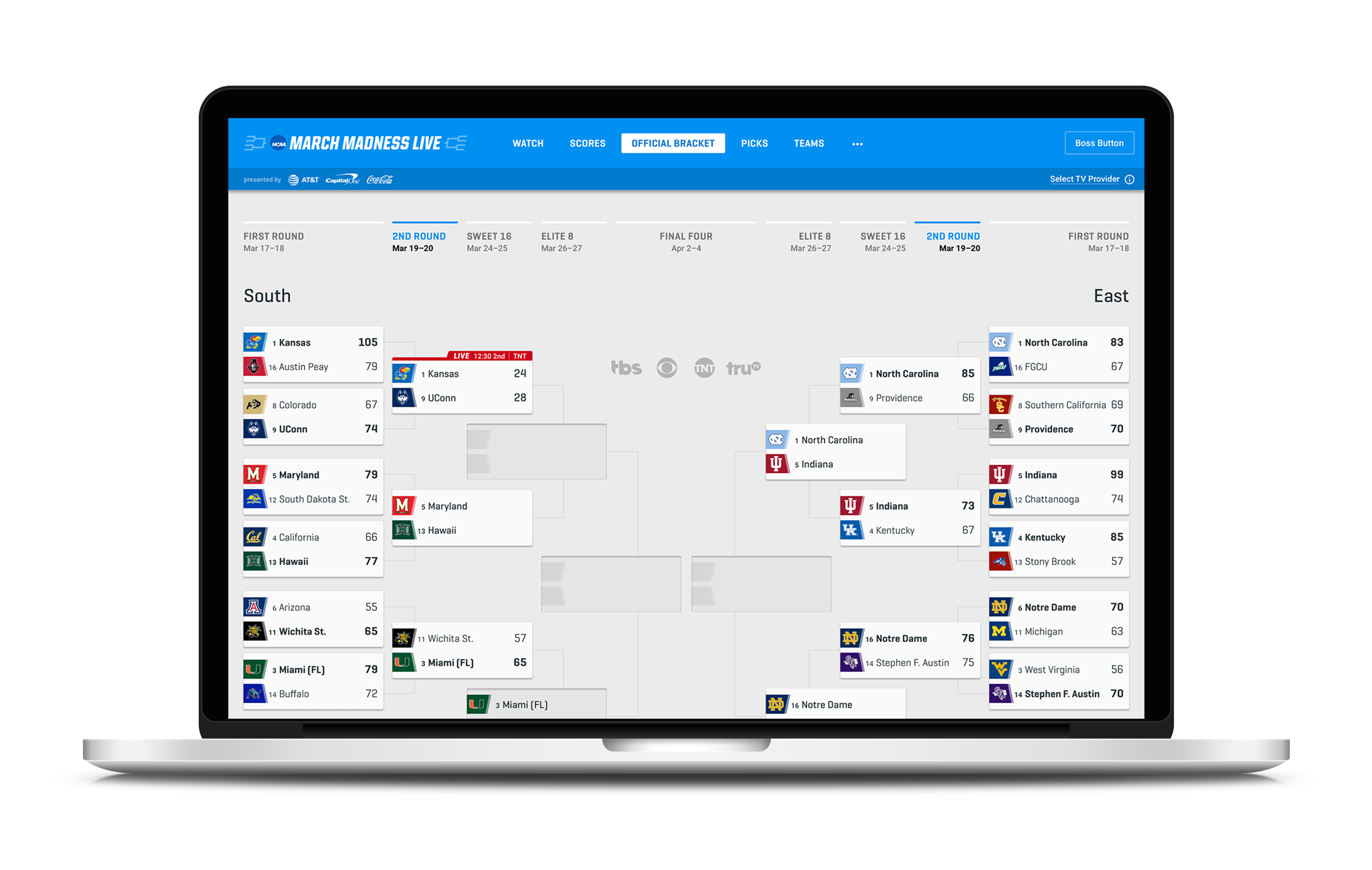 Bracket web